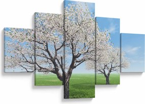 Obraz drzew (125x70 cm)