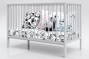 Łóżeczko Dominik szare 120/60