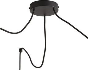 Retro Lampa Wisząca Beżowa 3-punktowa - Monti