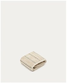Beżowy bawełniany ręcznik frotte 30x50 cm Rune – Kave Home