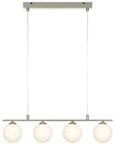 Metalowa lampa wisząca Markslöjd Quattro