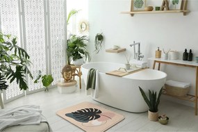 Dywanik łazienkowy Dywanik łazienkowy Liść Monstera