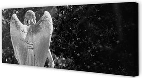 Fotoobraz na płótnie Anioł ze Skrzydłami w Lesie