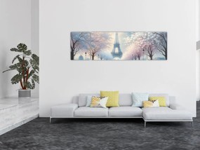 Obraz - Obraz z Paryża (170x50 cm)