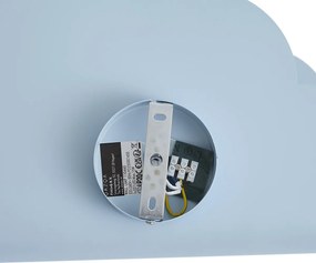 Dziecięca lampa ścienna niebieska chmurka ze słońcem - Cloudy