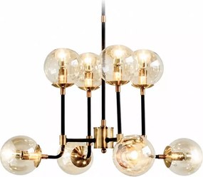 Lampa sufitowa ze szklanymi kloszami