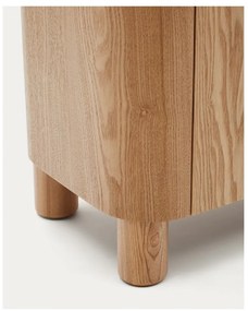 Komoda w dekorze jesionu w naturalnym kolorze 120x80x40 cm Salaya – Kave Home