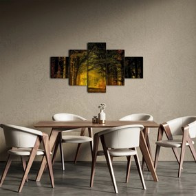 Obraz lasu (125x70 cm)