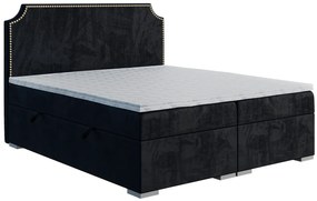 Dwuosobowe łóżko boxspring 140x200 Lenox - 32 kolory