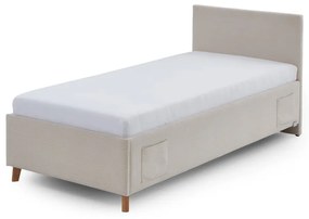Beżowe łóżko dziecięce ze schowkiem 90x200 cm Cool – Meise Möbel
