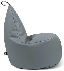 Czerwony worek do siedzenia z imitacji skóry Lull XL – So Soft?