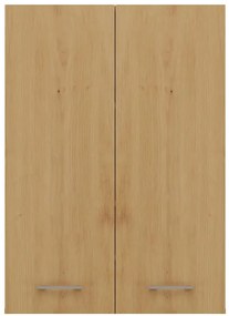 Łazienkowa szafka ścienna w kolorze dąb artisan - Sirella 3X