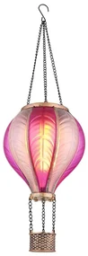 Globo 36136P - LED Wisząca ozdoba solarna 20xLED/0,5W/3V IP44 latający balon