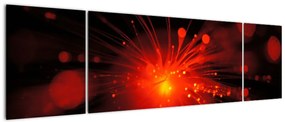 Obraz błyszczącej abstrakcji (170x50 cm)