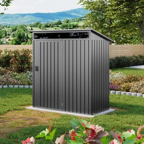 PRIMEYARD 160 x 80 cm Domek narzędziowy, szaroperłowy - (GFPV01006)
