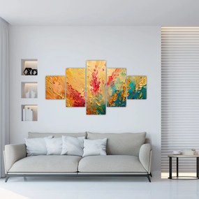 Obraz - Malowanie pola (125x70 cm)