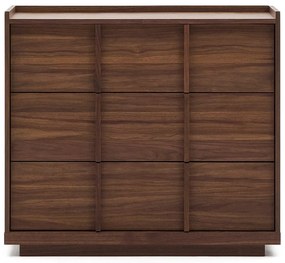 Brązowa komoda w dekorze orzecha 100x78x50 cm Onix – Kave Home