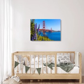 Obraz na szkle - Most Golden Gate, San Francisco (70x50 cm)