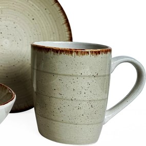 Zestaw obiadowy Spiral Ivory, 30 szt.