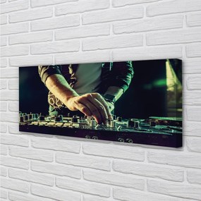 Obraz drukowany na płótnie Stanowisko Profesjonalnego DJ-a