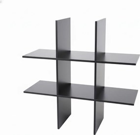 PROMOCJA Półka ścienna SHELVIX 55 cm czarna II gatunek Kolor: Czarny