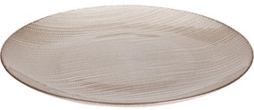 Szklany talerz płaski KARNEOL, Ø 28 cm