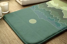 Dywanik antypoślizgowy do łazienki Dywanik antypoślizgowy do łazienki Góry Abstrakcja