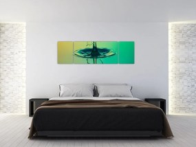 Obraz kropli wody (170x50 cm)