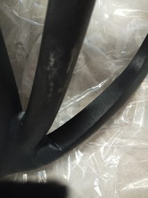 PROMOCJA Czarny plastikowy krzesło KATO II. jakość