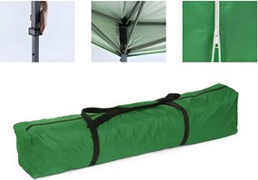 Automatyczny namiot ogrodowy 3x3 m z oknami Gardenia 4W-GR, zielony