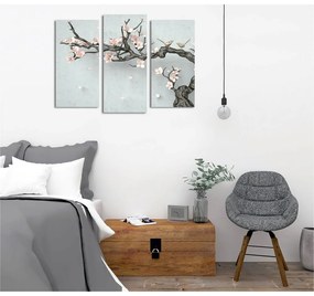Obrazy zestaw 3 szt. Sakura – Wallity