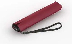 Knirps US.050 ultralekki, smukły, ręczny, Bordeaux - lekki, składany, płaski parasol