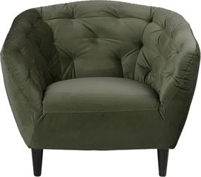 Pikowany fotel w stylu glamour Ria Vic