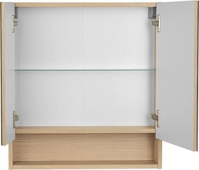 Szafka Łazienkowa z Lustrem 60cm 2 Drzwi Aria