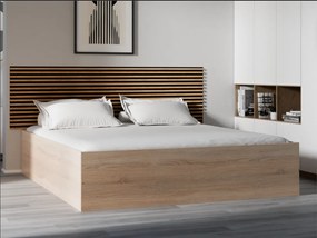 Dekoracyjny panel lamelowy TIMBER, dekor dąb Rozmiar: 150 x 60 cm
