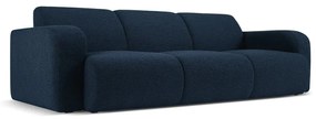 Ciemnoniebieska sofa z materiału bouclé 235 cm Molino – Micadoni Home