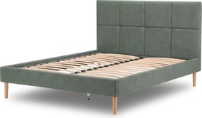 Łóżko E-Line Brik 140x200, Cloud 81 popielaty