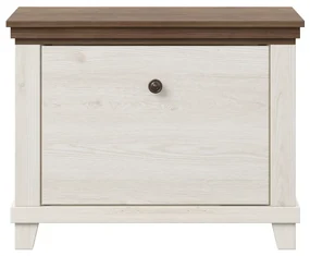 Szafka na buty niska EVORA 1K 70cm abisko ash/dąb lefkas HELVETIA