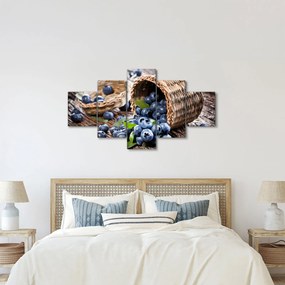 Obraz - Soczyste jagody (125x70 cm)
