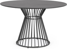 Stalowy okrągły stół ogrodowy ø 120 cm Austin – Bizzotto