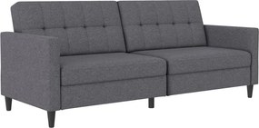 Szara rozkładana sofa 203 cm Hartford – Støraa
