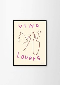 Plakat 50x70 cm Vino Lovers – Ruby Hughes – The Poster Club