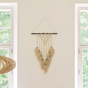 Makrama na ścianę SAFARI, 95 cm