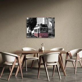 Obraz na szkle - Tramwaj (70x50 cm)