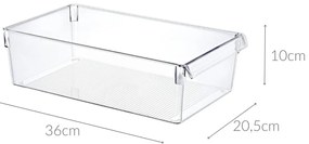 Podłużny organizer do lodówki, 36 x 20,5 x 10 cm