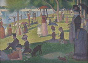 Obraz - Georges Seurat, A Sunday on La Grande Jatte, reprodukcje (70x50 cm)
