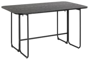 Czarny stół 80x140 cm Darlington – Actona