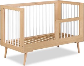 Łóżeczko dziecięce na drewnianych nóżkach Sofie 120x60, kolor buk