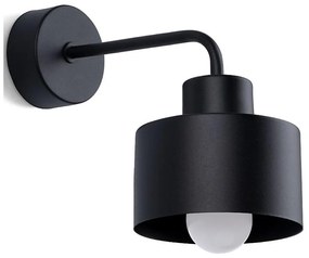 Sollux SL.1129 - Lampa ścienna SAVAR 1xE27/60W/230V czarna