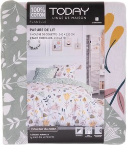 Pościel flanelowa COO, dwustronna, 220 x 240 cm